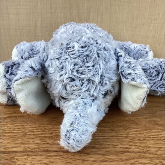 Babies R Us 2015 Grey Elephant Plush Lovey Soft Stuffed Animal Toy 13” - Picture 8 of 10